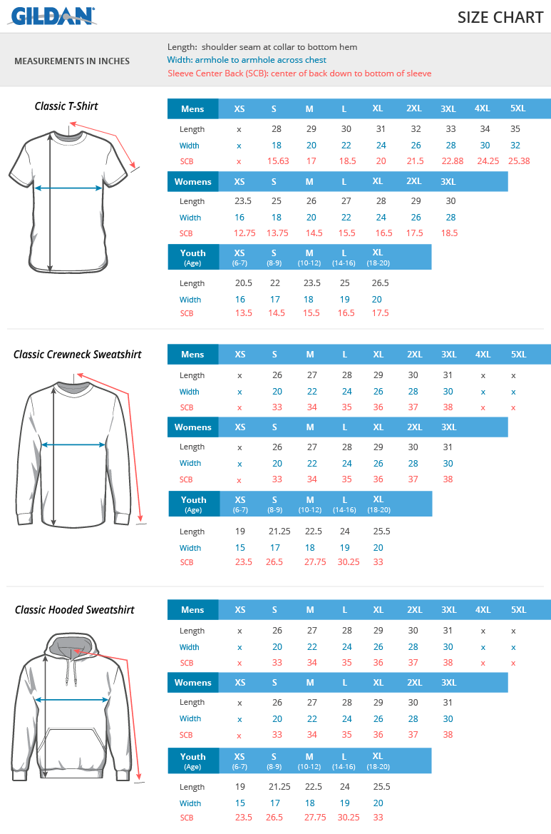 Size Charts — Custom Image