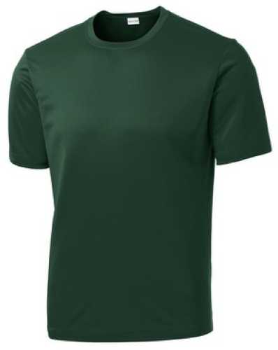 Vnt He//For Grn Sport Tek Youth Heather Colorblock Contender T-Shirt-XL