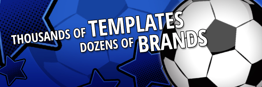 thousands of templates