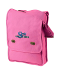 Flamingo Pigment-Dyed Canvas Field Bag