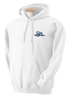 White 7.75 oz. Heavy Blend Hoody