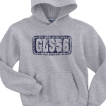 Gray License Plate Hoody