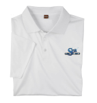 White 4.0 oz. Polytech Polo