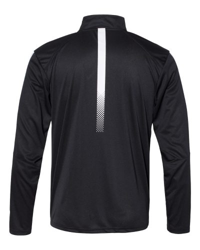 Back view of Sideline 1/4 Zip Pullover T-Shirt