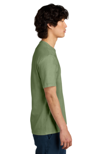 Right view of District Made Mens Perfect Weight Crew Tee