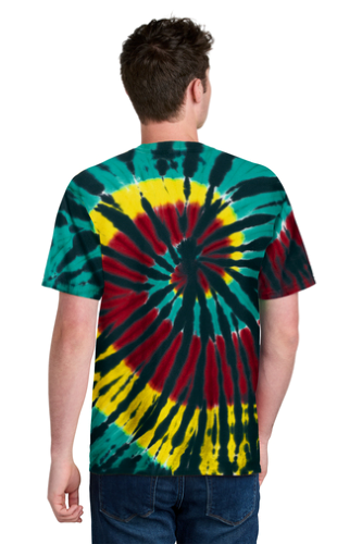 Back view of Port & Company® Tie-Dye Tee PC147