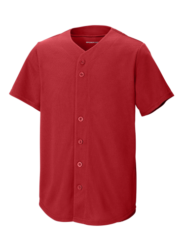 Sport-Tek PosiCharge Tough Mesh Full-Button Jersey