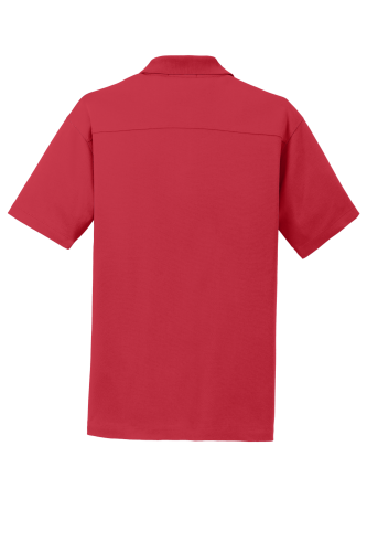 Back view of Sport-Tek® Youth PosiCharge® RacerMesh® Polo