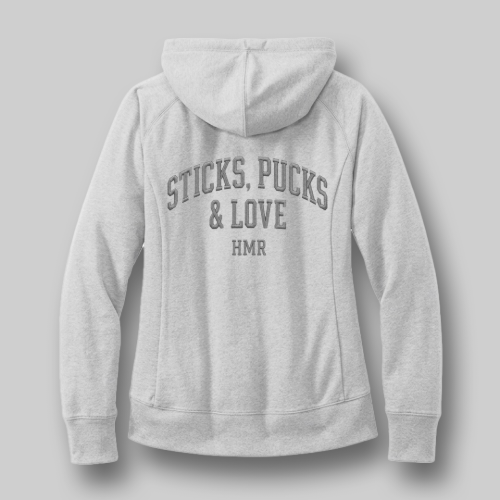 Back view of Women’s Re-Fleece Hoodie