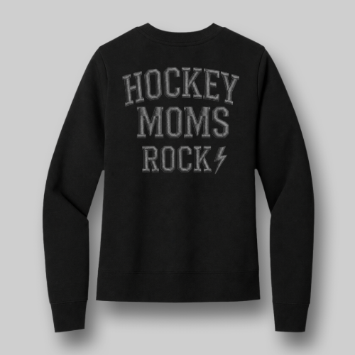 Back view of Women’s Fleece Crew