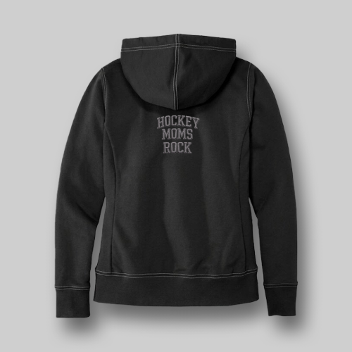 Back view of Women’s Re-Fleece Full-Zip Hoodie