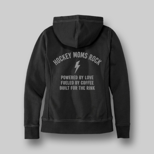 Back view of Women’s Re-Fleece Full-Zip Hoodie