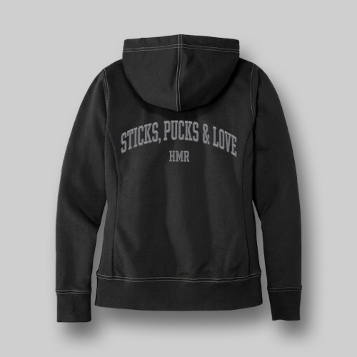 Back view of Women’s Re-Fleece Full-Zip Hoodie