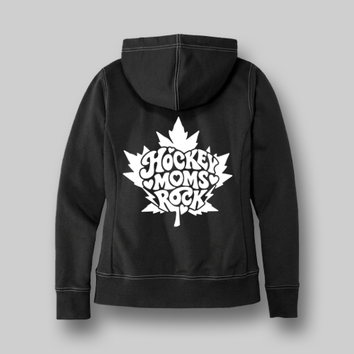 Back view of Women’s Re-Fleece Full-Zip Hoodie