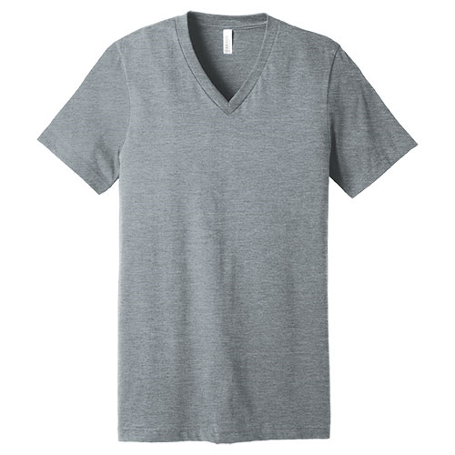 Bella Canvas Unisex Short Sleeve V-Neck Jersey Tee - UGP Custom ...