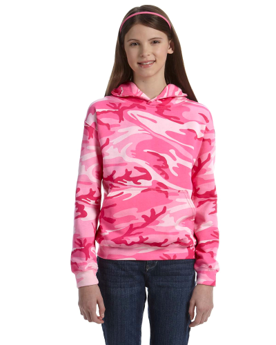 Youth Camouflage Hooded Sweatshirt