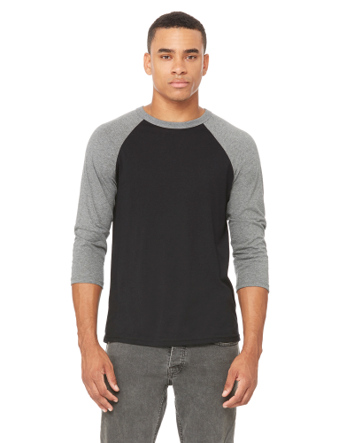 Bella + Canvas Super Lightweight Baseball Raglan Image
