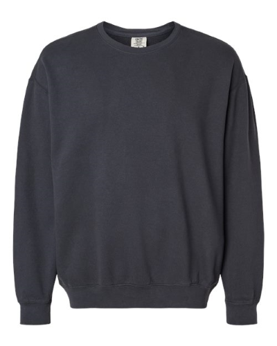 Garment-Dyed Lightweight Fleece Crewneck Sweatshirt