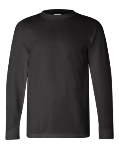 Long Sleeve T Shirt in Black