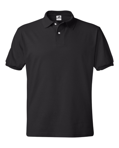 $ - Hanes 50/50 Jersey Knit Polo Image