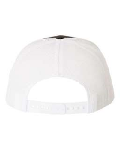 Back view of Snapback Trucker Cap