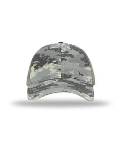 Camo Washed Trucker Cap