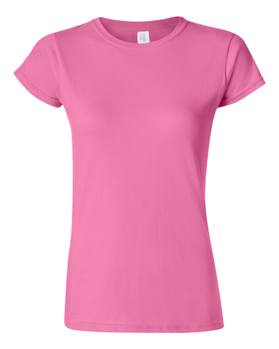 Ladies' SoftStyle T-Shirt in Azalea