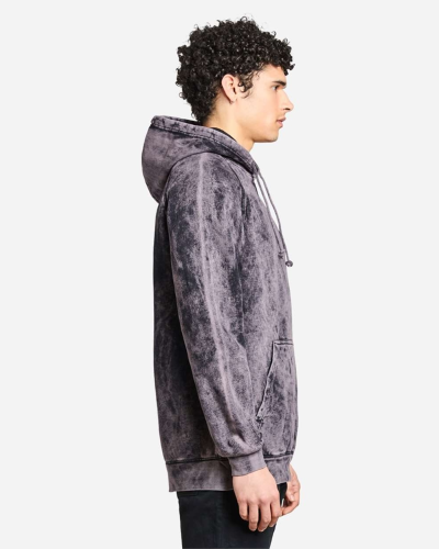 Right view of Vintage Raglan Hooded Sweatshirt