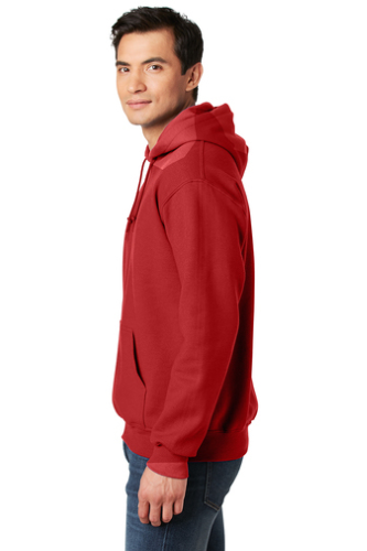 Right view of Gildan DryBlend Pullover Hooded Sweatshirt