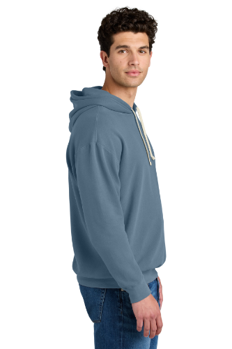 Left view of Comfort Colors® Lightweight Hooded Sweatshirt