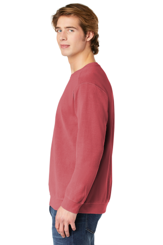 Right view of COMFORT COLORS Ring Spun Crewneck Sweatshirt