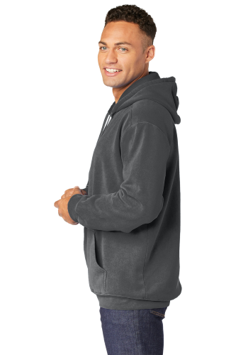 Right view of COMFORT COLORS Ring Spun Hooded Sweatshirt
