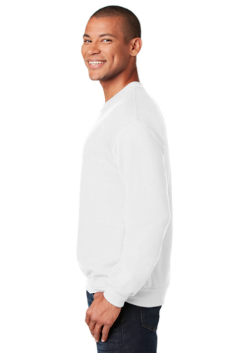 Left view of Gildan Heavy Blend Crewneck Sweatshirt