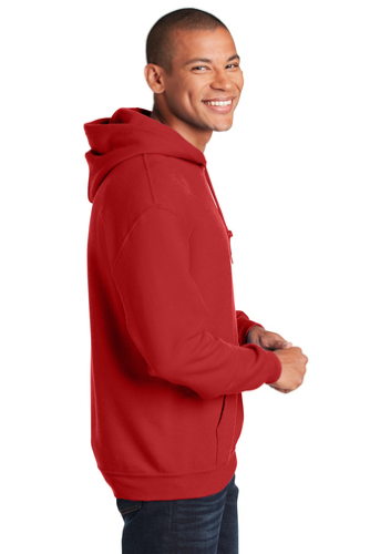 Left view of Gildan Heavy Blend Hooded Sweatshirt