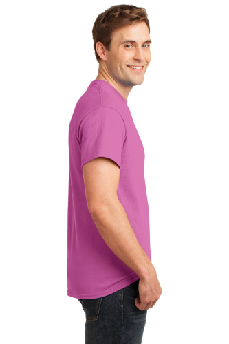Left view of Gildan Ultra Cotton 100% Cotton T-Shirt