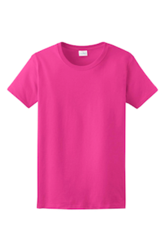 Gildan Ladies Ultra Cotton 100% Cotton T-Shirt in Heliconia