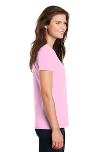 Right view of Gildan Ladies Ultra Cotton 100% Cotton T-Shirt