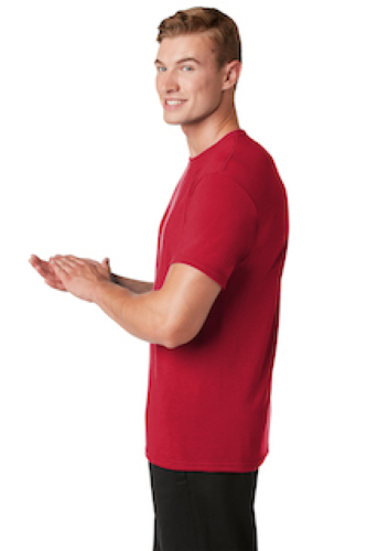 Right view of JERZEES Sport 100% Polyester T-Shirt