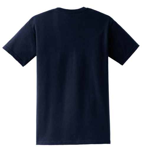 Back view of Gildan Ultra Cotton 100% Cotton T-Shirt with Pocket