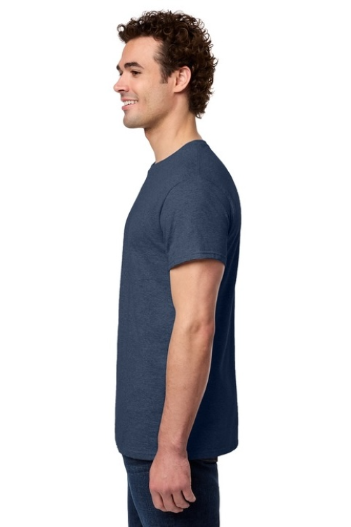 Left view of Gildan Unisex Light Cotton T-Shirt