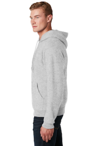 Left view of JERZEES SUPER SWEATS Pullover Hooded Sweatshirt