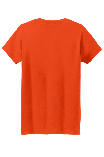 Back view of Gildan Ladies Heavy Cotton 100% Cotton T-Shirt