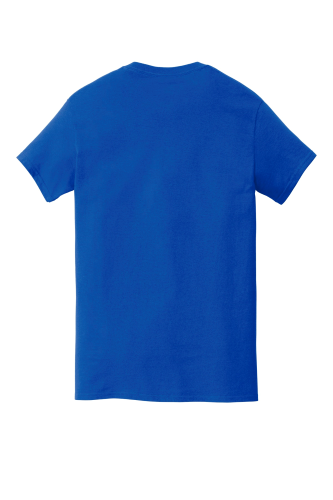 Back view of Gildan Heavy Cotton 100% Cotton Pocket T-Shirt