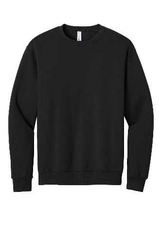 JERZEES NuBlend Crewneck Sweatshirt in Black