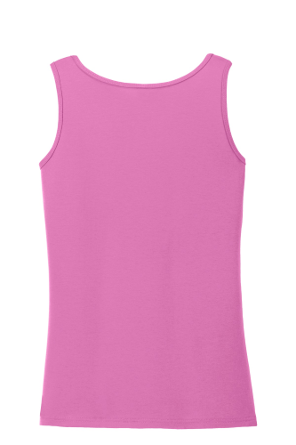 Back view of Gildan Softstyle Junior Fit Tank Top