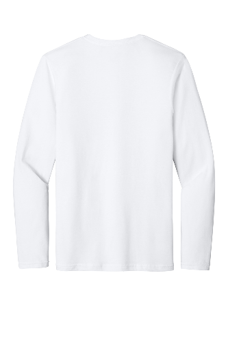 Back view of Gildan Softstyle Long Sleeve T-Shirt