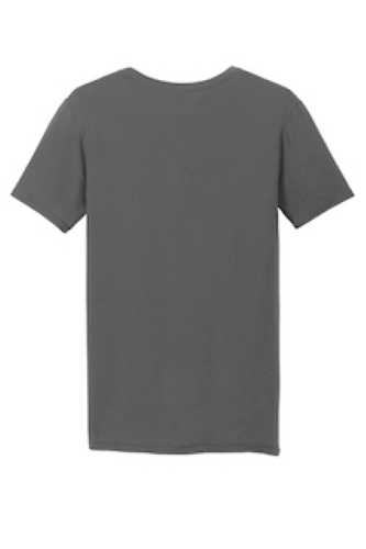 Back view of Gildan Softstyle V-Neck T-Shirt