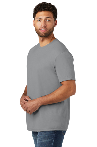 Left view of Gildan Softstyle CVC Tee 67000