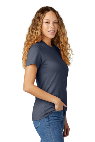 Right view of Gildan Softstyle Women’s CVC T-Shirt 67000L