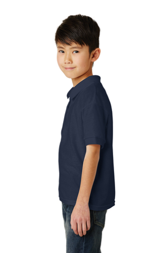 Right view of Gildan® Youth DryBlend® 6-Ounce Jersey Knit Sport Shirt